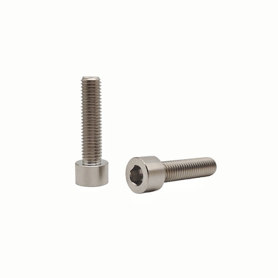 Customized Pure Titanium Internal Hexagonal Screws Titanium Alloy Cylindrical Head Bolts Titanium Screws