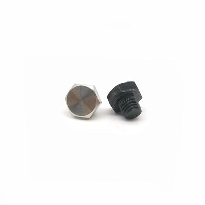 Non Magnetic Threaded Hex Head Bolts A4 -70 M8X10 Stainless Steel Upholstery Screws