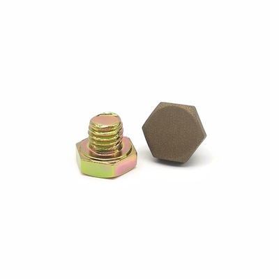 Non Magnetic Threaded Hex Head Bolts A4 -70 M8X10 Stainless Steel Upholstery Screws
