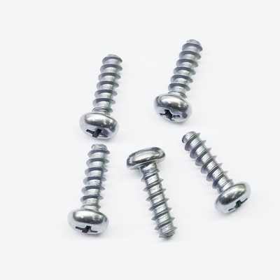 Zinc Nickel Alloy Phillips Pan Head Self Tapping Screws For Plastics M5*16