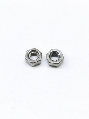 Hex Nut Zinc Nickel Alloy Stainless Steel Fasteners Original Color