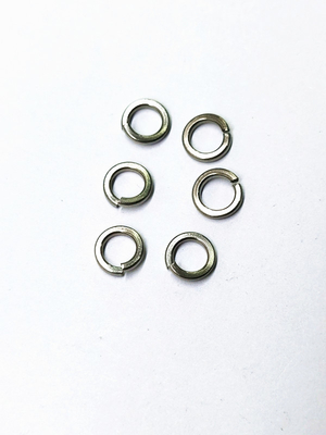 Metal Spring Gasket Zinc Nickel Alloy Combination Screw Component