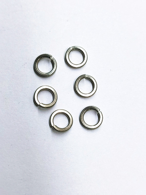 Metal Spring Gasket Zinc Nickel Alloy Combination Screw Component