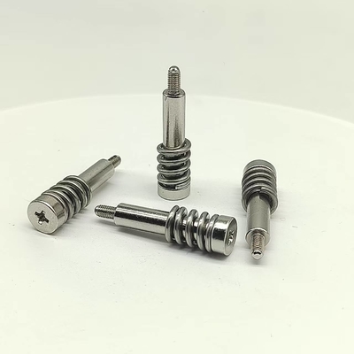 High-Precision Spring Screws For Cooling Systems CPU/Motherboard/Mining Rigs/Automotive 100% QC Tested  Custom Sizes (M2-M12)  Stainless Steel 304/316 & Nylon