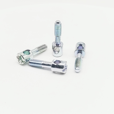 Electroplated Meter Sealing Screws Lead Seal Security Screws For Utility Meters Durable Tamper Proof
