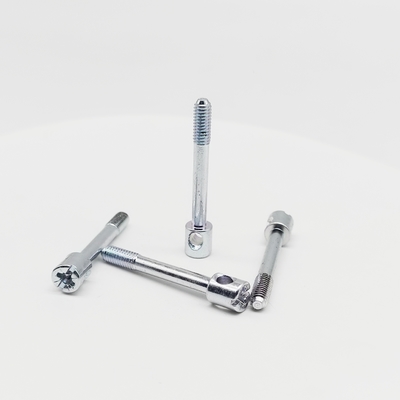 Electroplated Meter Sealing Screws Lead Seal Security Screws For Utility Meters Durable Tamper Proof
