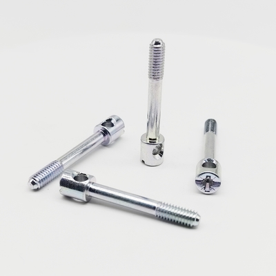 Electroplated Meter Sealing Screws Lead Seal Security Screws For Utility Meters Durable Tamper Proof