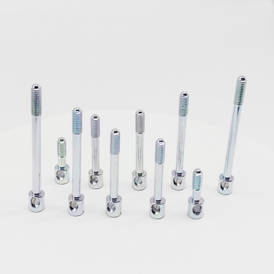 Electroplated Meter Sealing Screws Lead Seal Security Screws For Utility Meters Durable Tamper Proof