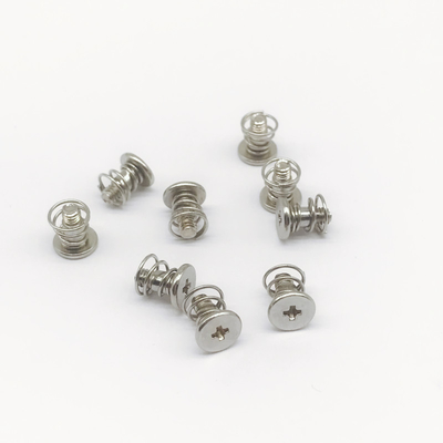 Custom Precision Spring Screws For Heatsinks Cooling Fans Motherboards Liquid Cooling Assemblies High Durability Thermal Performance