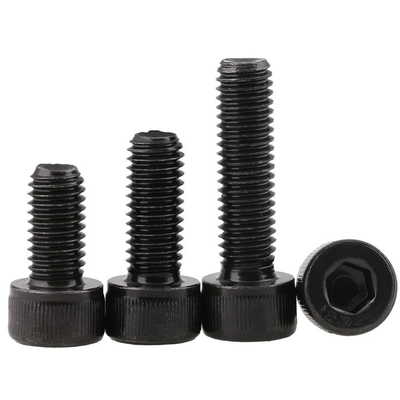 Hexagon Socket Head Screw Bolt 12.9 Grade Alloy Steel Black Dacromet Surface Hexagon Socket Drive Full Thread For Off Road Wheel Hub Anti Separation Ring