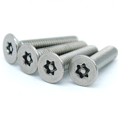 Meets ISO 9001 Standards High Security Screws within PIN Torx Groove