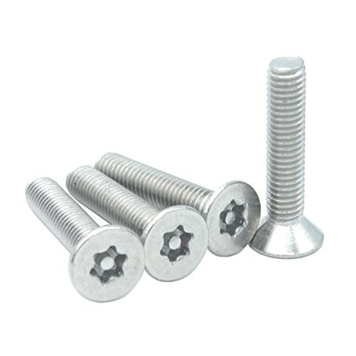 Flat Head Torx Screws 304 Stainless Steel Flat Head Torx Screws Right Hand Thread Metric