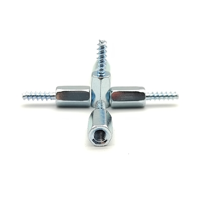 Industrial Brass Hex Standoff Cold Forging Nylon 6/6 PA66 Material