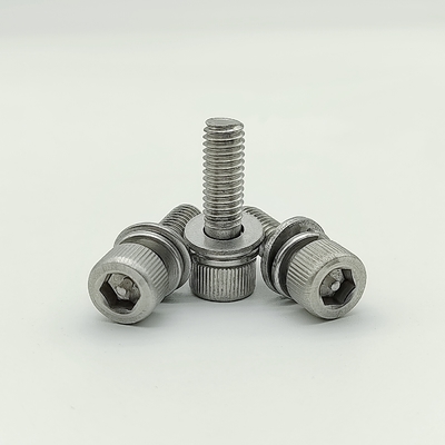 Non-standard A4-80 Triple Security Cap Screws For Public Infrastructure Black Oxide Finish Hex Socket Guanbiao Hardware