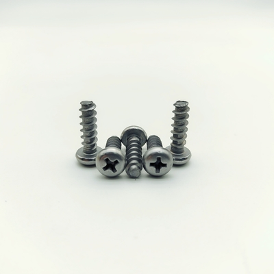 Type B Button Head Self-Tappers Zinc Plated Sheet Metal & Electronics Phillips Drive Blunt Point