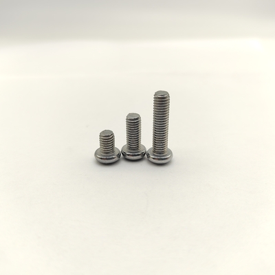 304 SS Phillips Pan Head Machine Screws A2-70 Passivated Corrosion Resistant Custom Sizes