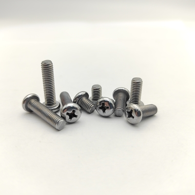 Phillips Pan Head Machine Screws Zinc Plated DIN 7985 M3-M12 Sizes Custom Lengths