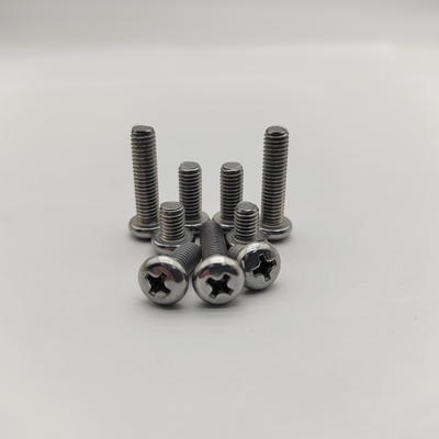 Phillips Pan Head Machine Screws Zinc Plated DIN 7985 M3-M12 Sizes Custom Lengths