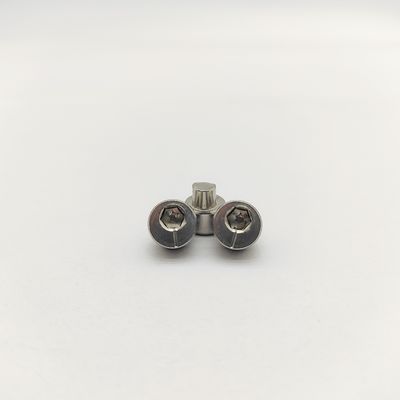 Grade 12.9 Hex Socket Eccentric Screws ±1.5-3.0mm Offset Dacromet Coated Eccentric Locking Pin