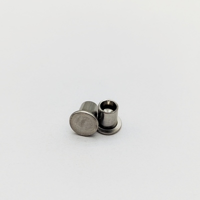 304 Stainless Steel Semi-Tubular Rivets Flat Head DIN 7340 M3-M8