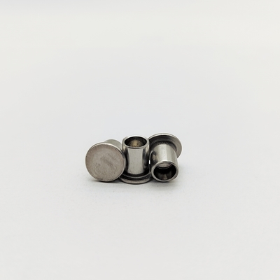 304 Stainless Steel Semi-Tubular Rivets Flat Head DIN 7340 M3-M8