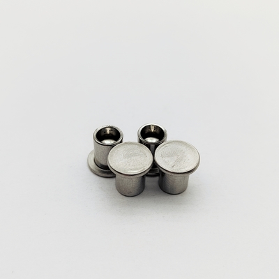 304 Stainless Steel Semi-Tubular Rivets Flat Head DIN 7340 M3-M8