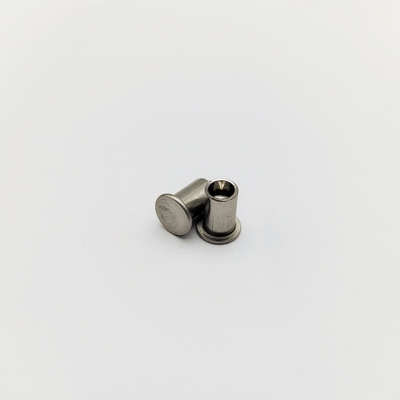 304 Stainless Steel Flat Head Semi-Tubular Rivets DIN 7337 M3-M6