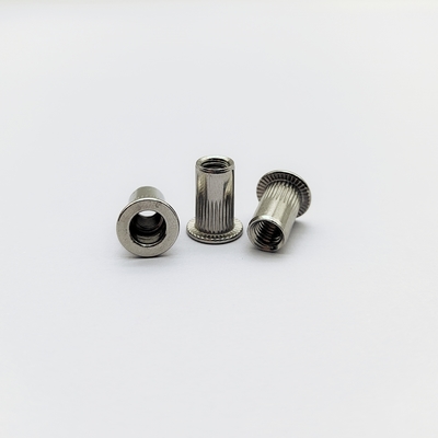 316 Stainless Steel Knurled Rivet Nuts M6-M12 for Vibration Resistance