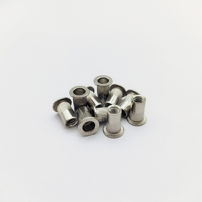 316 Stainless Steel Knurled Rivet Nuts M6-M12 for Vibration Resistance