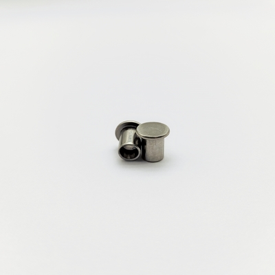 Precision Small Semi-Tubular Rivets - High Strength Stainless - M2 to M6 - for Medical Devices & Instruments
