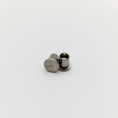Precision Small Semi-Tubular Rivets - High Strength Stainless - M2 to M6 - for Medical Devices & Instruments