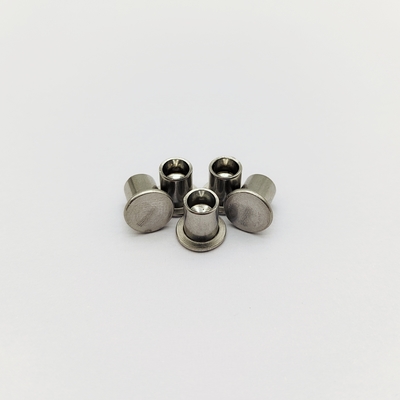 Precision Small Semi-Tubular Rivets - High Strength Stainless - M2 to M6 - for Medical Devices & Instruments