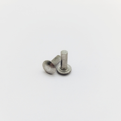 Light Industrial Solid Rivets - 6061 Aluminum - Truss Head - For Storage Shelving & Furniture - 3/16 & 1/4 Inch