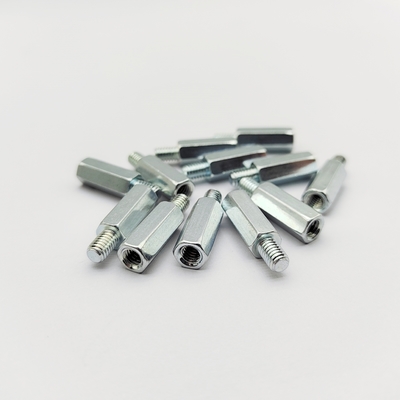 Heavy Duty Male-Female Hex Standoff Screw - Industrial Grade - Blue-Zinc Plated - M4 to M10