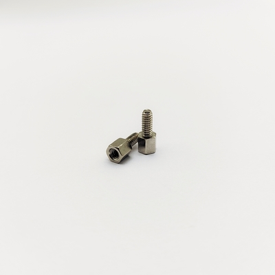 304 Stainless Steel #4-40 Hex Standoff Screw 12mm Male-Female Thread