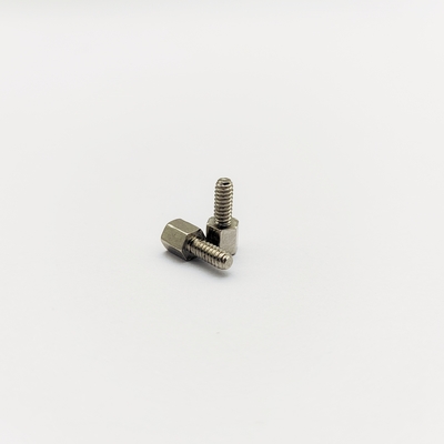 316 Stainless Steel #4-40 Hex Standoff Screw 12mm Electropolished