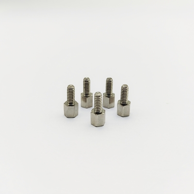 316 Stainless Steel #4-40 Hex Standoff Screw 12mm Electropolished