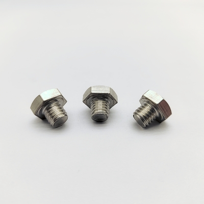 M8 Chrome Wheel Bolts 12.3mm Length 13mm Hex Head Stainless Steel