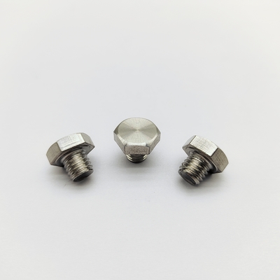 M8 Chrome Wheel Bolts 12.3mm Length 13mm Hex Head Stainless Steel