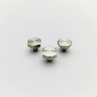 M8 Chrome Wheel Bolts 12.3mm Length 13mm Hex Head Stainless Steel