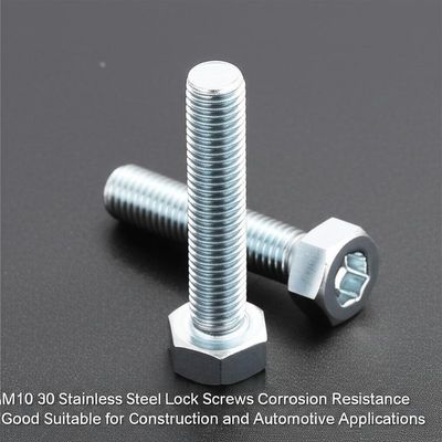 Good Corrosion Resistance Stainless Steel Security Screws Customizable Electroplating Thickness Providing Security Solutions
