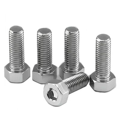 External Hexagon Stainless Steel Lock Screws Designed for Communication Equipment Offering Corrosion Resistant Fastening