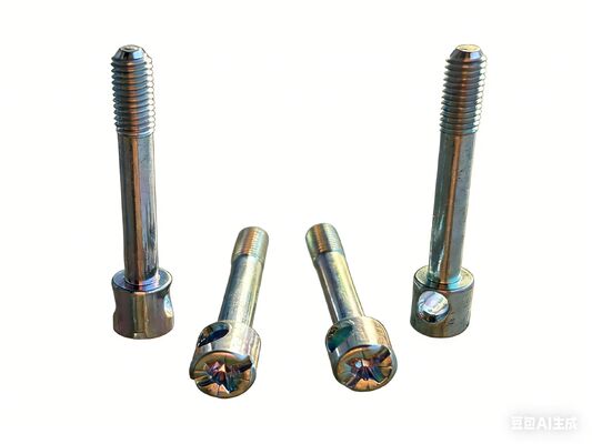 Coarse Thread Electric Meter Screws Silver 2.0mm Hole Size Robust Fastening Solutions for Electrical Meter Installations