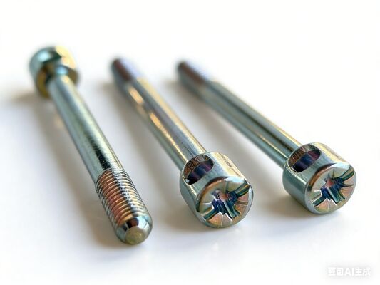 Stainless Steel Electric Meter Sealing Screw Coarse Thread Durable Anti Tamper Security Screw for Utility Meter Protection