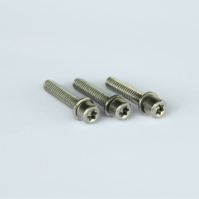 M4x6 Cold Headed Screws , SS316 Hexalobular Socket Pan Head Screw