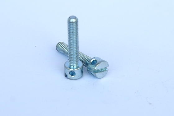 Precision Slotted Capstan Captive Screws DIN 404 ISO-Compliant Threaded Fasteners In Stainless Steel Titanium Custom Materials