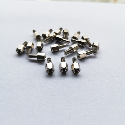 AISI M4 Male Female Standoff , Inner And Outer Hex Standoff Spacer