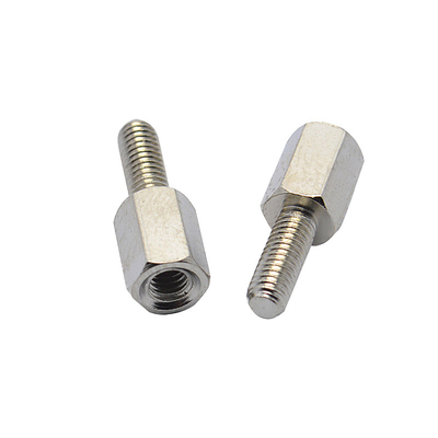 AISI M4 Male Female Standoff , Inner And Outer Hex Standoff Spacer