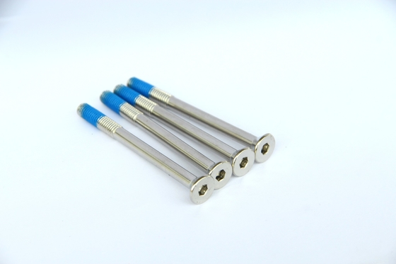 BS Self Locking Machine Screw M2x5 Chromium Gilded Nickelplated