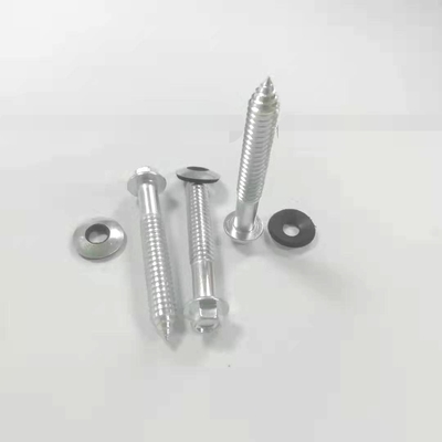 11X70 316 Stainless Steel Self Tapping Screws High Strength Chromium Anodized